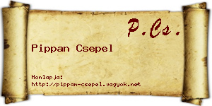 Pippan Csepel névjegykártya
